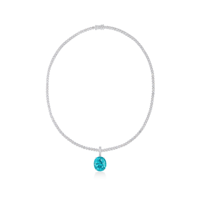 14.78ct Paraiba Tourmaline Pendant