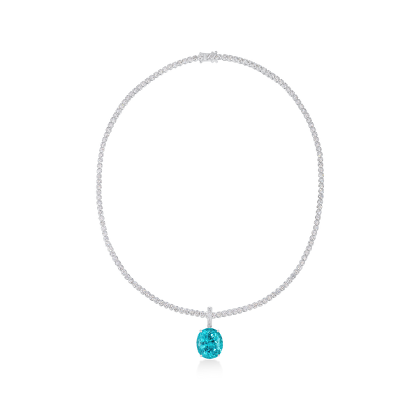 14.78ct Paraiba Tourmaline Pendant