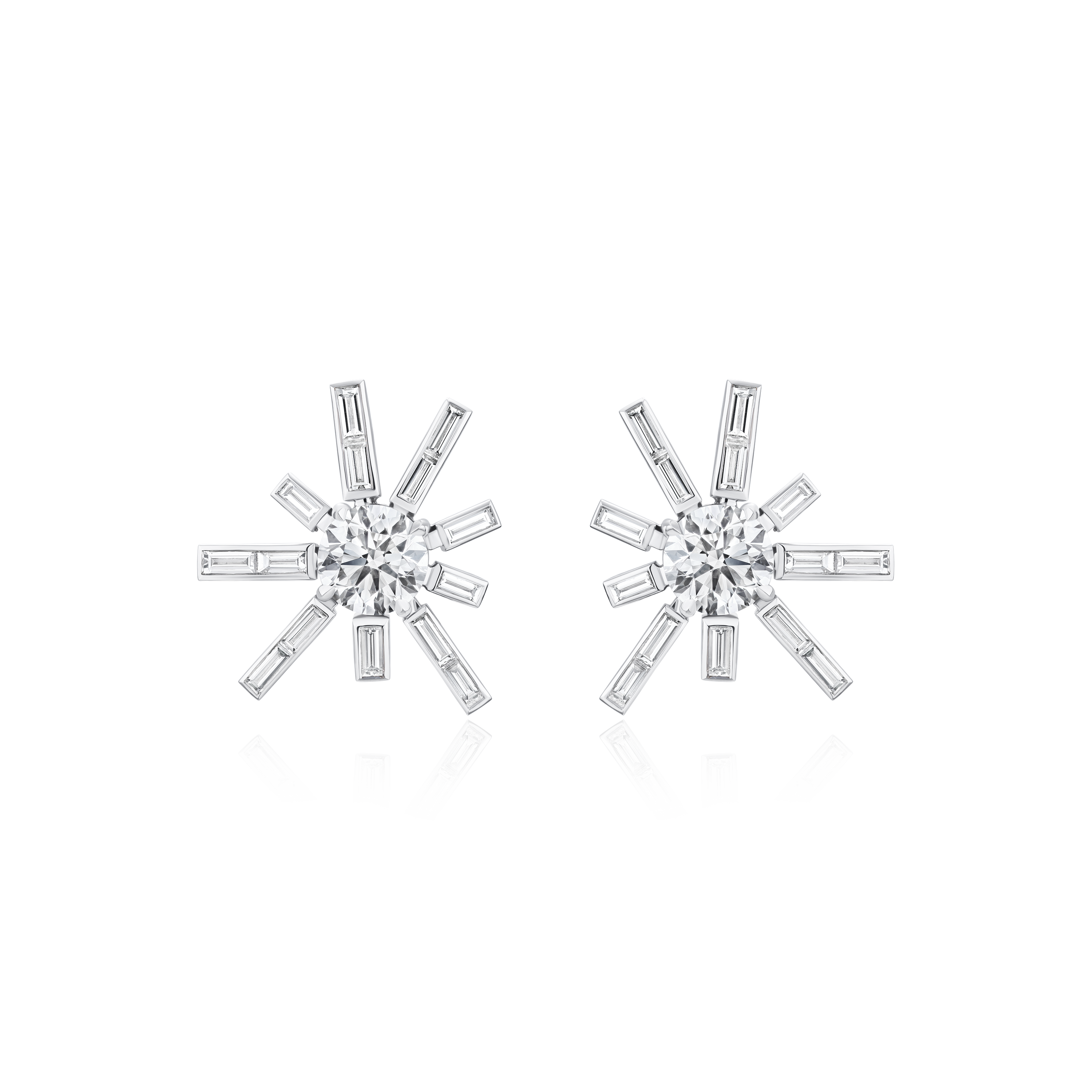Diamond Cosmic Earrings