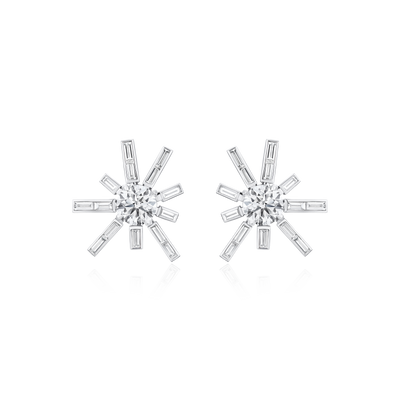 Diamond Cosmic Earrings