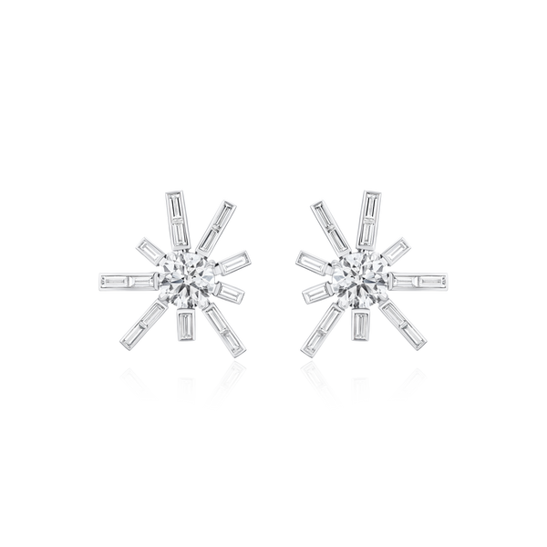 Diamond Cosmic Earrings