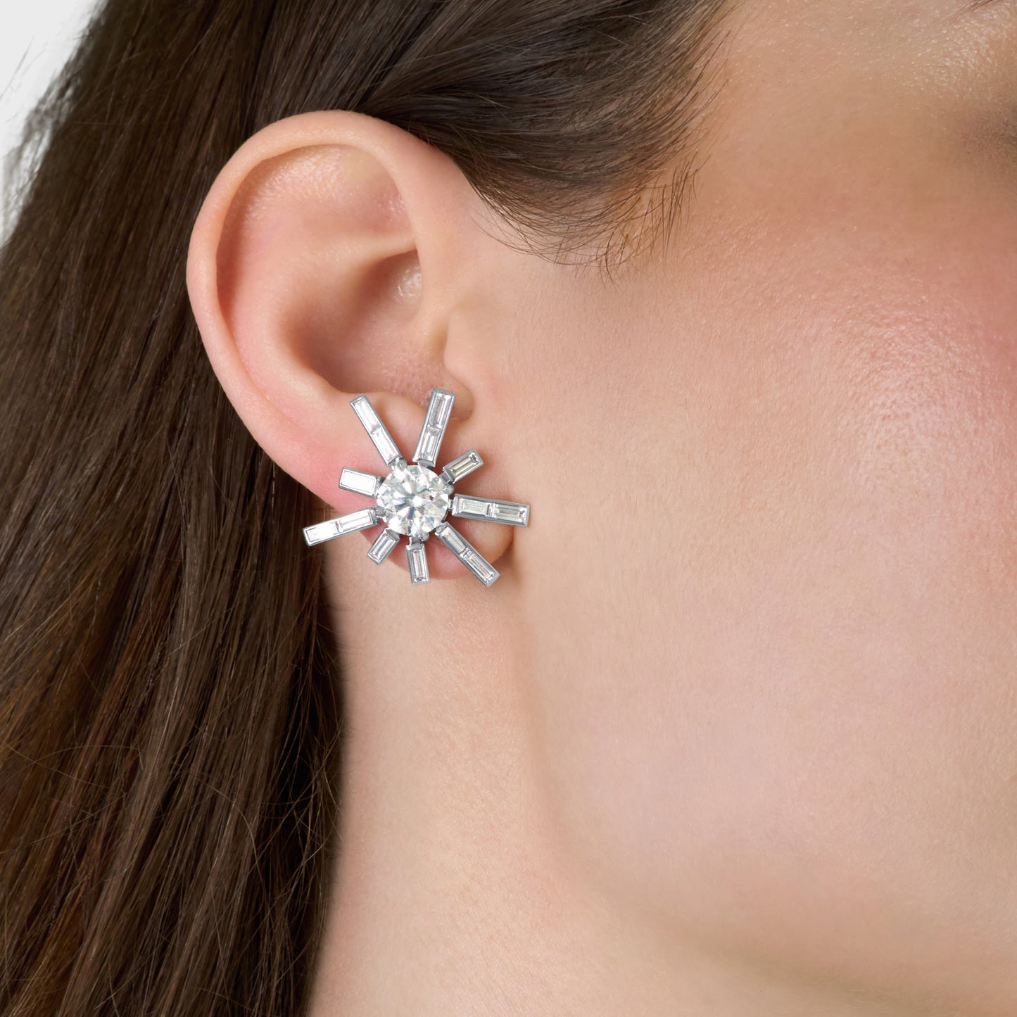 Diamond Cosmic Earrings