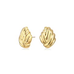 18ct Yellow Gold Knot Earrings