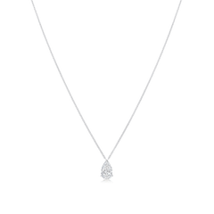 1.03ct Pear Cut Diamond Solitaire Pendant