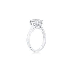 2.44ct Oval Cut Diamond Solitaire Ring