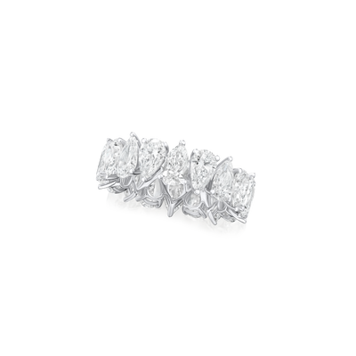 Pear Cut Diamond Set Full Eternity Ring