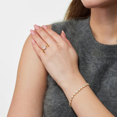 Old Cut Diamond Bracelet