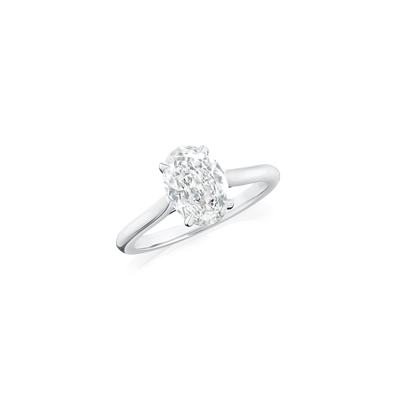1.32ct Oval Cut Diamond Solitaire Ring
