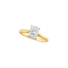 1.50ct Cushion Cut Diamond Solitaire Ring