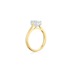 1.50ct Cushion Cut Diamond Solitaire Ring