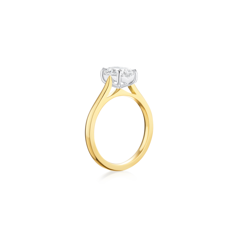 1.50ct Cushion Cut Diamond Solitaire Ring