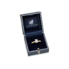 1.01ct Emerald Cut Diamond Solitaire Ring