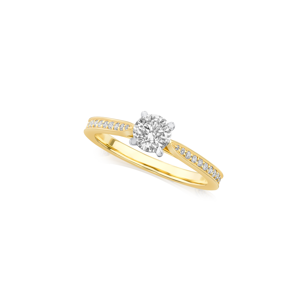 0.50ct Round Brilliant Cut Diamond Solitaire Ring