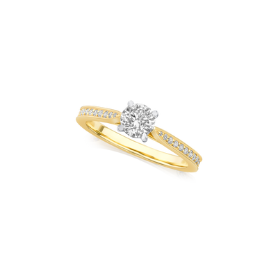 0.50ct Round Brilliant Cut Diamond Solitaire Ring