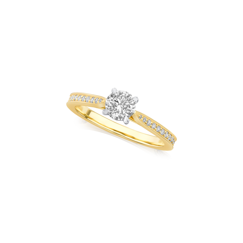 0.50ct Round Brilliant Cut Diamond Solitaire Ring