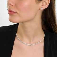 Pear Cut Diamond Halo Earrings