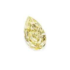 8.78cts Loose Pear-Cut Yellow Diamond