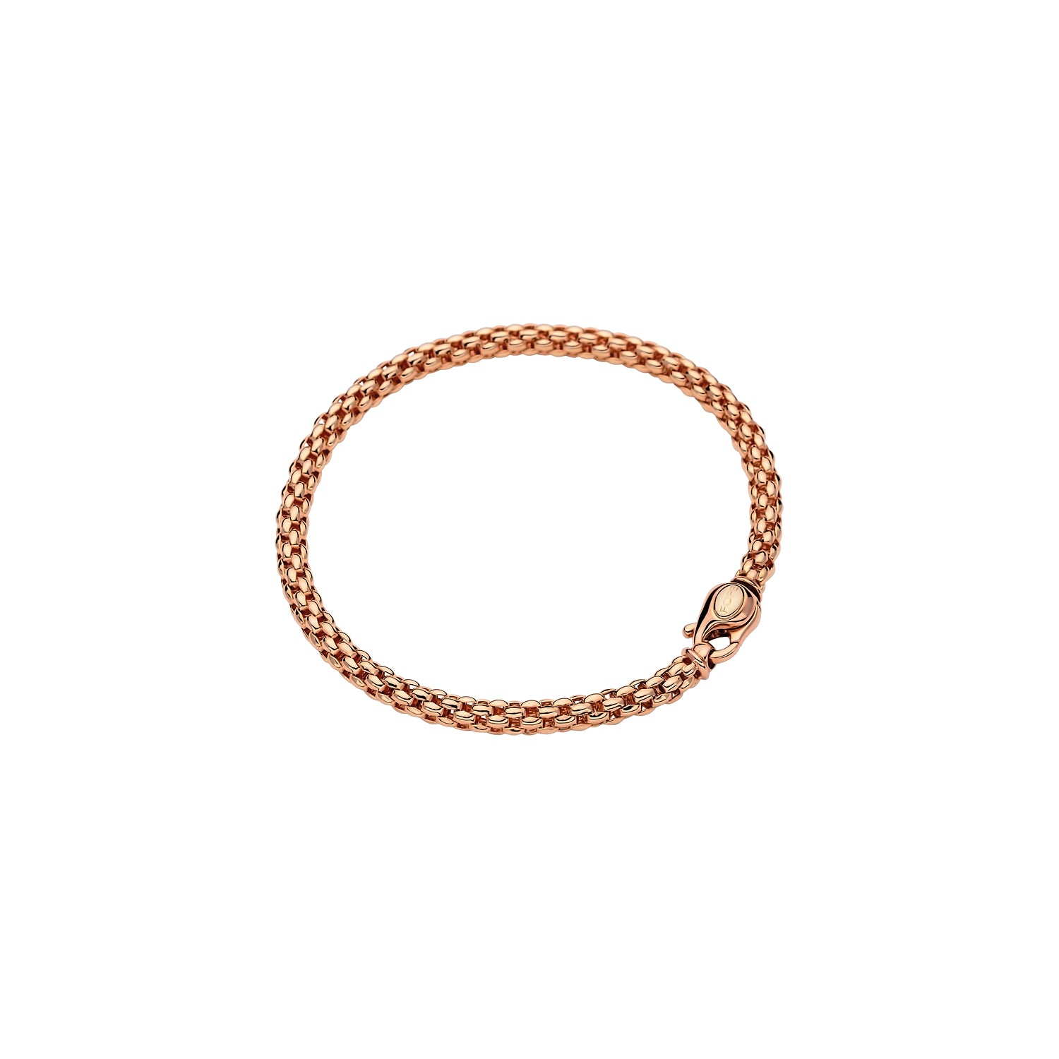 Solo 18ct Rose Gold Bracelet