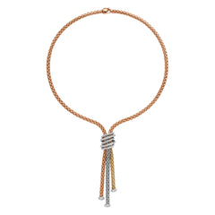 Solo 18ct Gold Multistrand Necklace