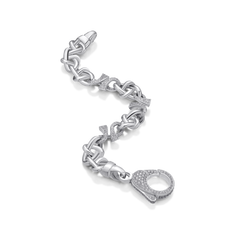 Infinity Collection 18ct White Gold Diamond Set Bracelet