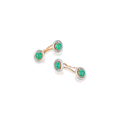 Emerald-Set Cufflinks