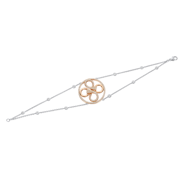 Infinity Collection Diamond-Set Bracelet