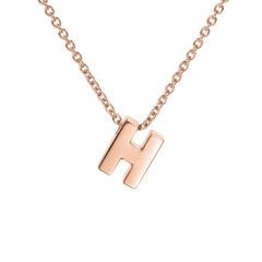 Mini Heirlooms 18ct Rose Gold Initial Pendant