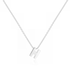 Mini Heirlooms 18ct White Gold Initial Pendant