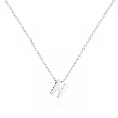 Mini Heirlooms 18ct White Gold Initial Pendant