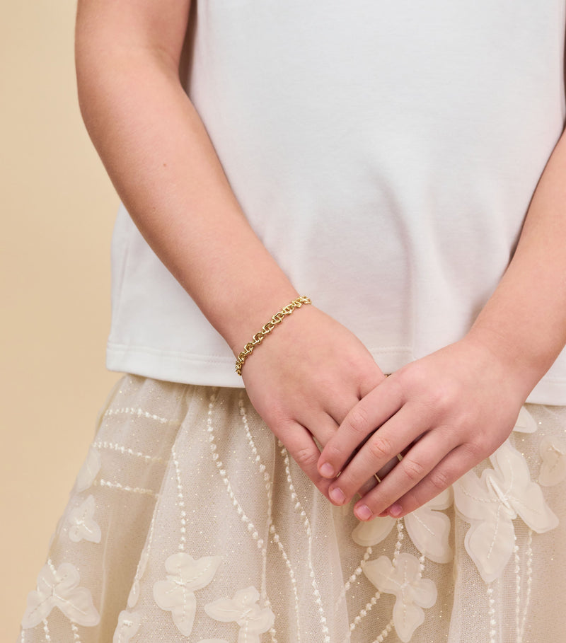 Mini Heirlooms 18ct Yellow Gold Infinity Bracelet