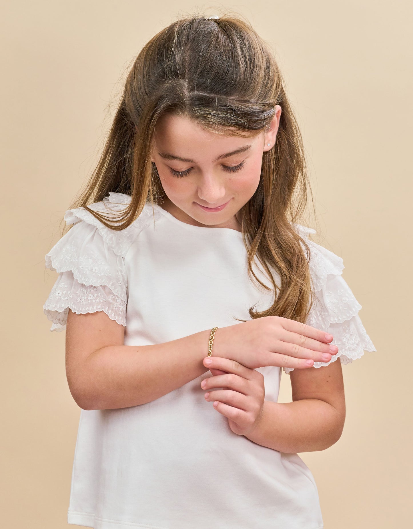 Mini Heirlooms 18ct Yellow Gold Infinity Bracelet