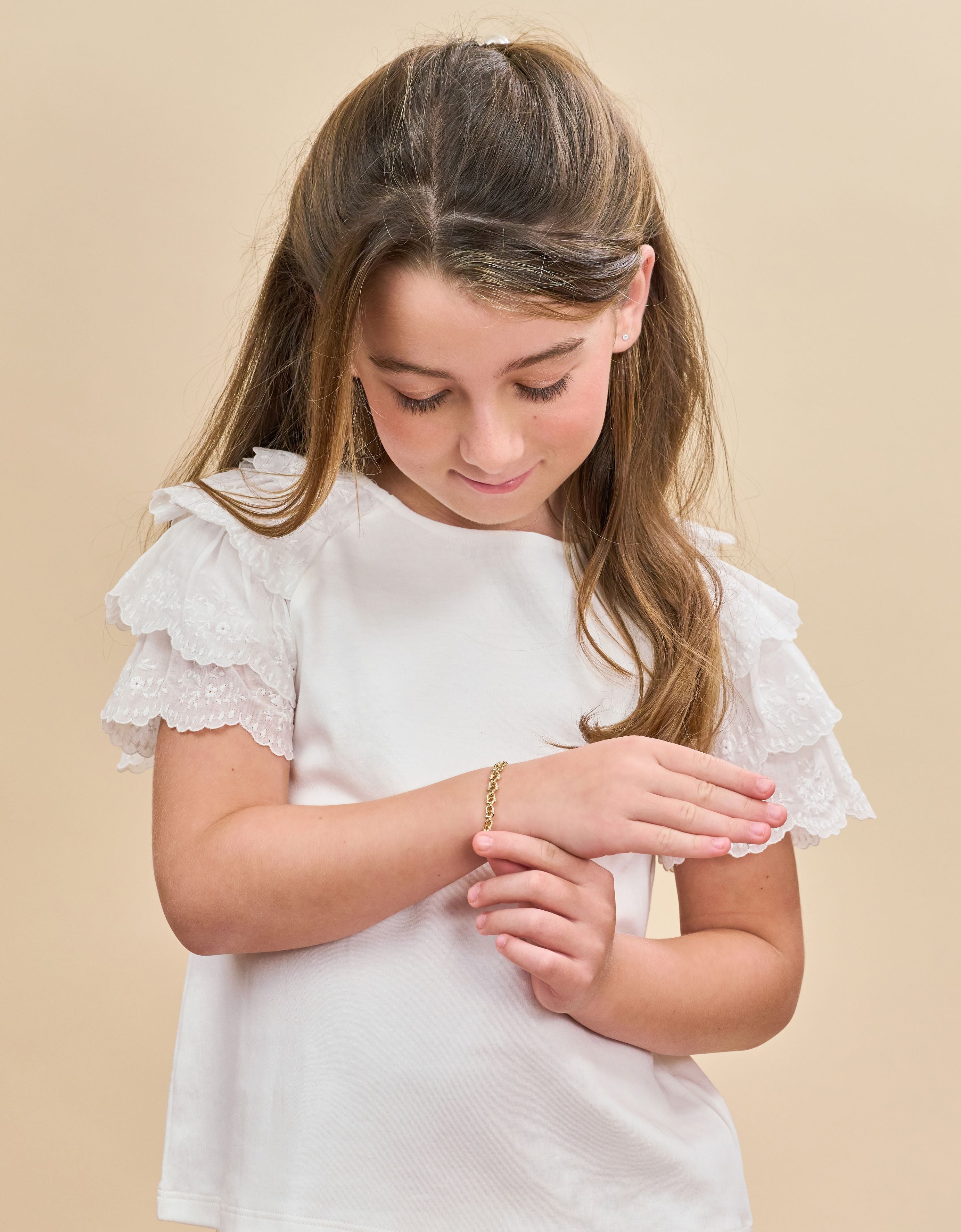 Mini Heirlooms 18ct Yellow Gold Infinity Bracelet