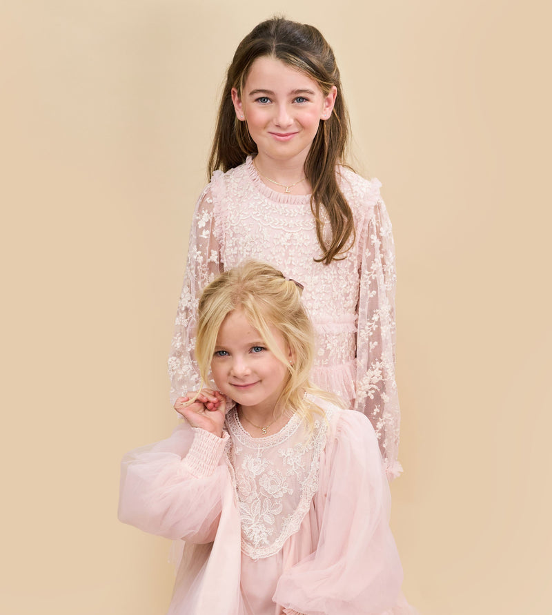 Mini Heirlooms 18ct Rose Gold Diamond Set Initial Pendant