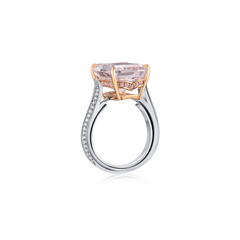 10.86cts Fancy Pink Diamond Ring