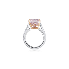 10.86cts Fancy Pink Diamond Ring