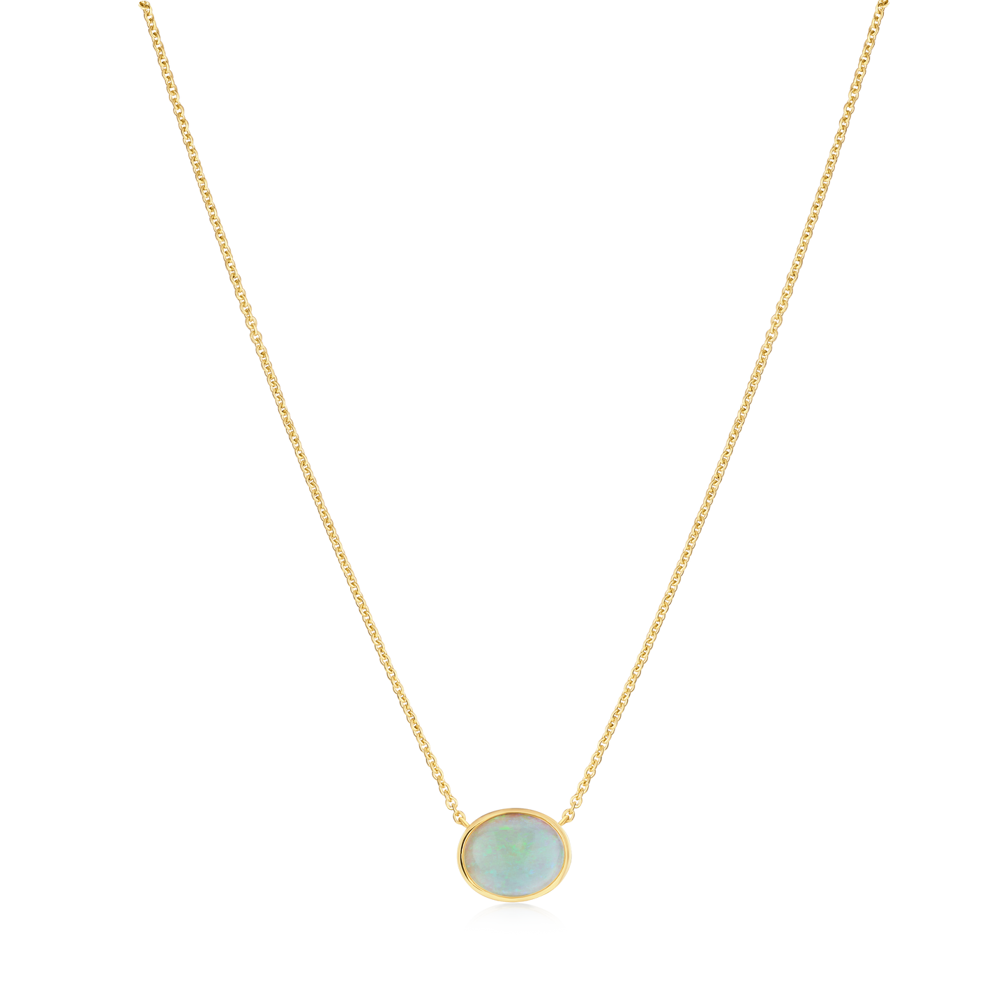 Opal 18ct Yellow Gold Pendant