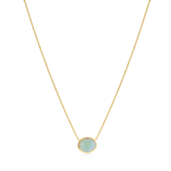 Opal 18ct Yellow Gold Pendant