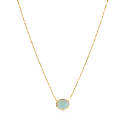 Opal 18ct Yellow Gold Pendant