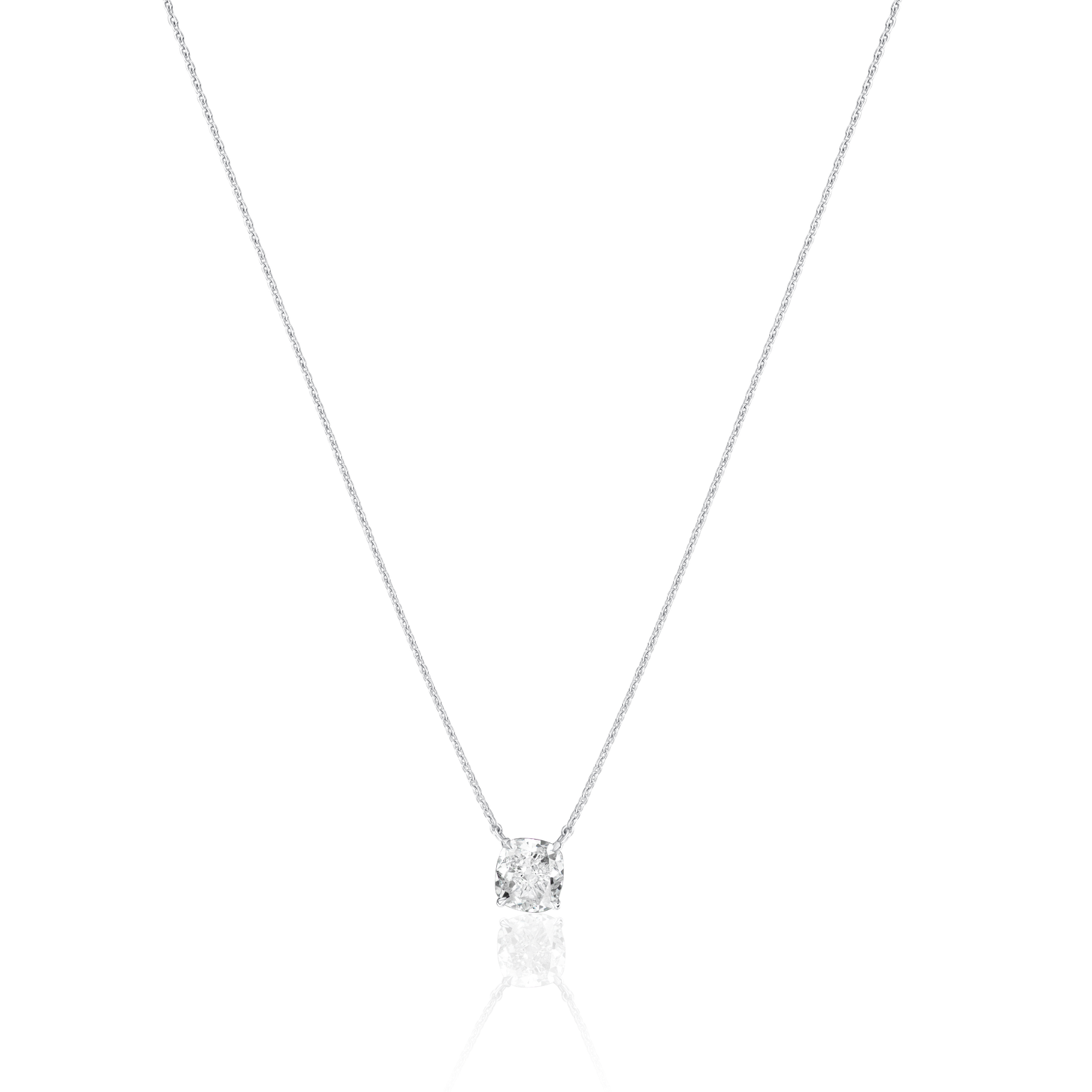 1.20cts Cushion-Cut Diamond Pendant