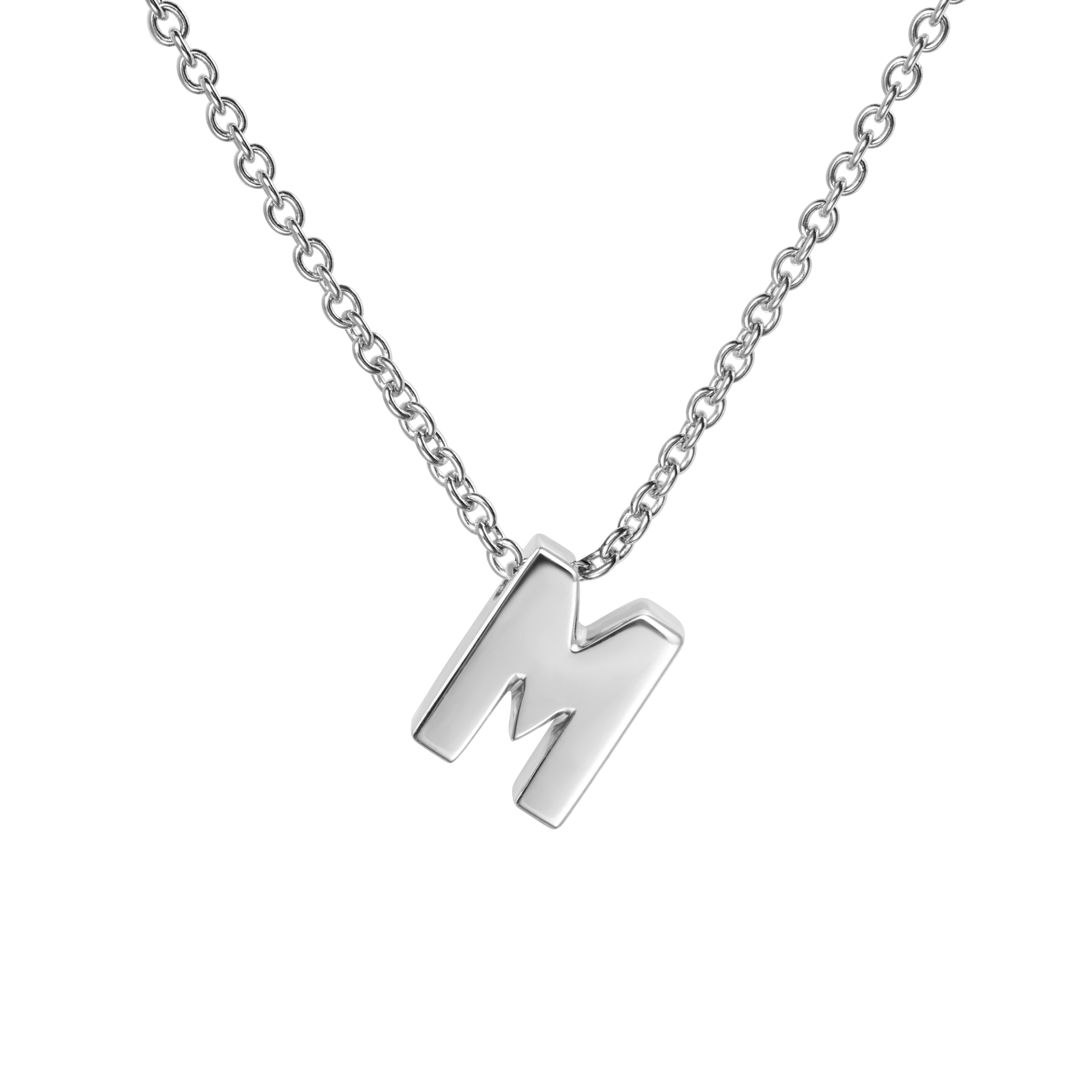 Mini Heirlooms 18ct White Gold Initial Pendant