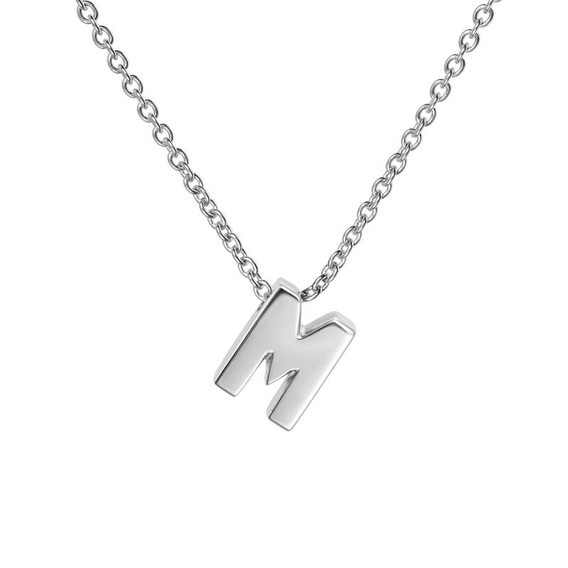 Mini Heirlooms 18ct White Gold Initial Pendant
