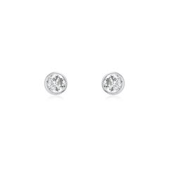 2.02cts Old-Cut Diamond Stud Earrings