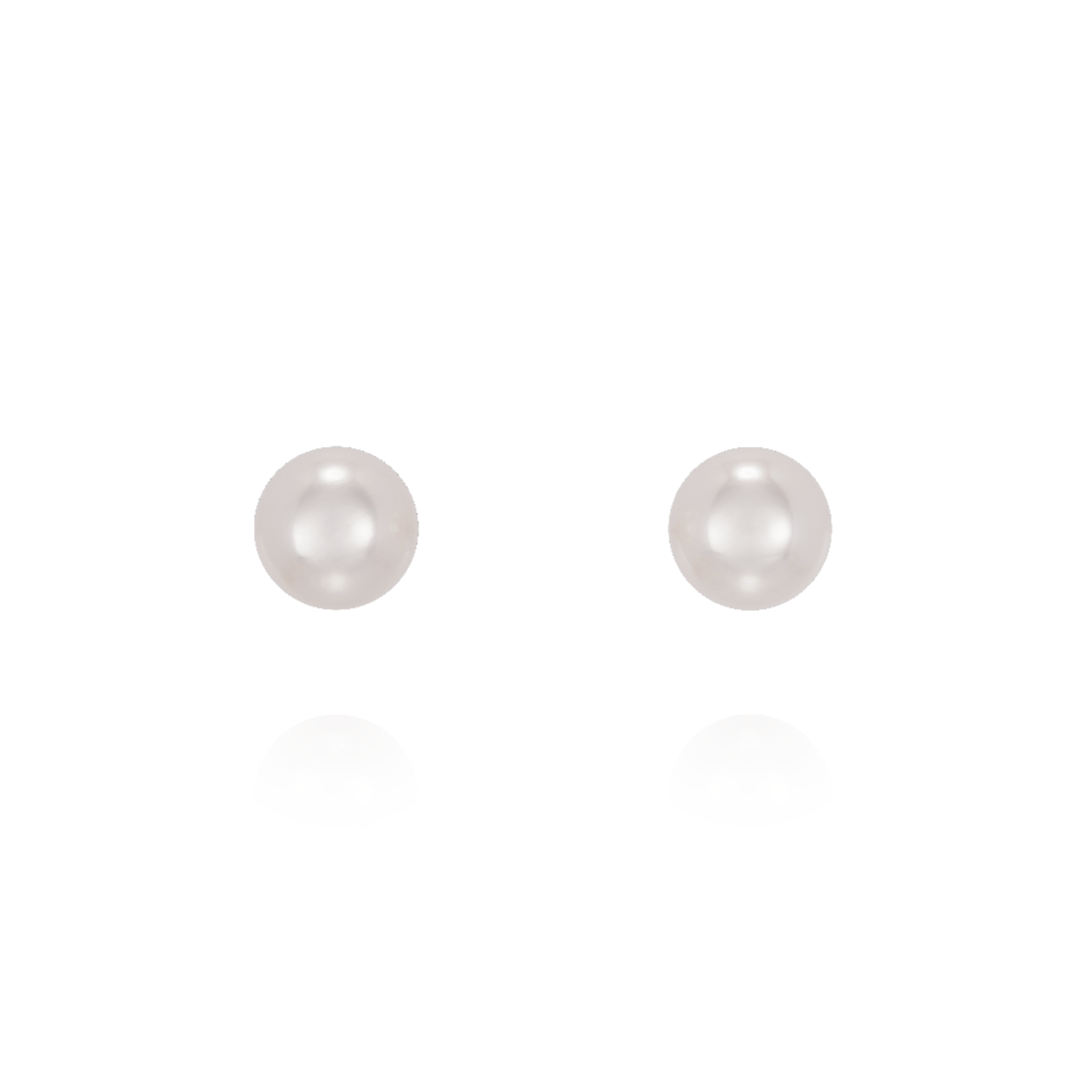 4.5-5mm 9ct Yellow Gold Cultured Pearl Stud Earrings