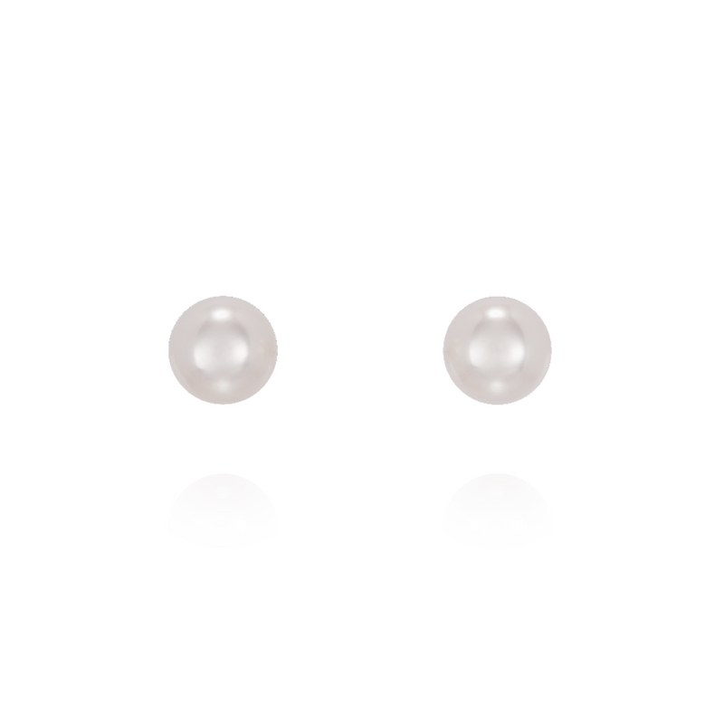 Mini Heirlooms Pearl Stud Earrings 4-4.5mm