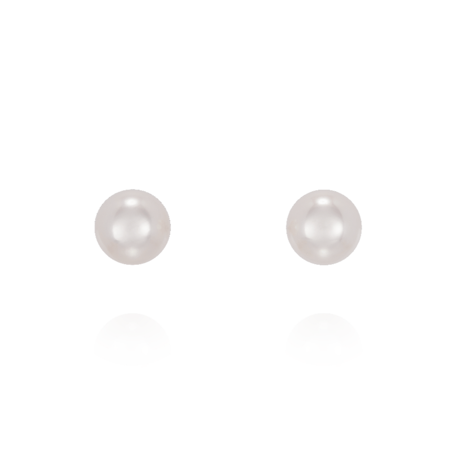 Freshwater Pearl Stud Earrings 5-5.5mm
