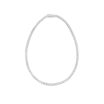 20.00cts Round Brilliant Cut Diamond Line Necklace