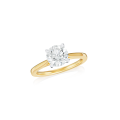1.35cts Round Brilliant-Cut Solitaire Diamond Ring