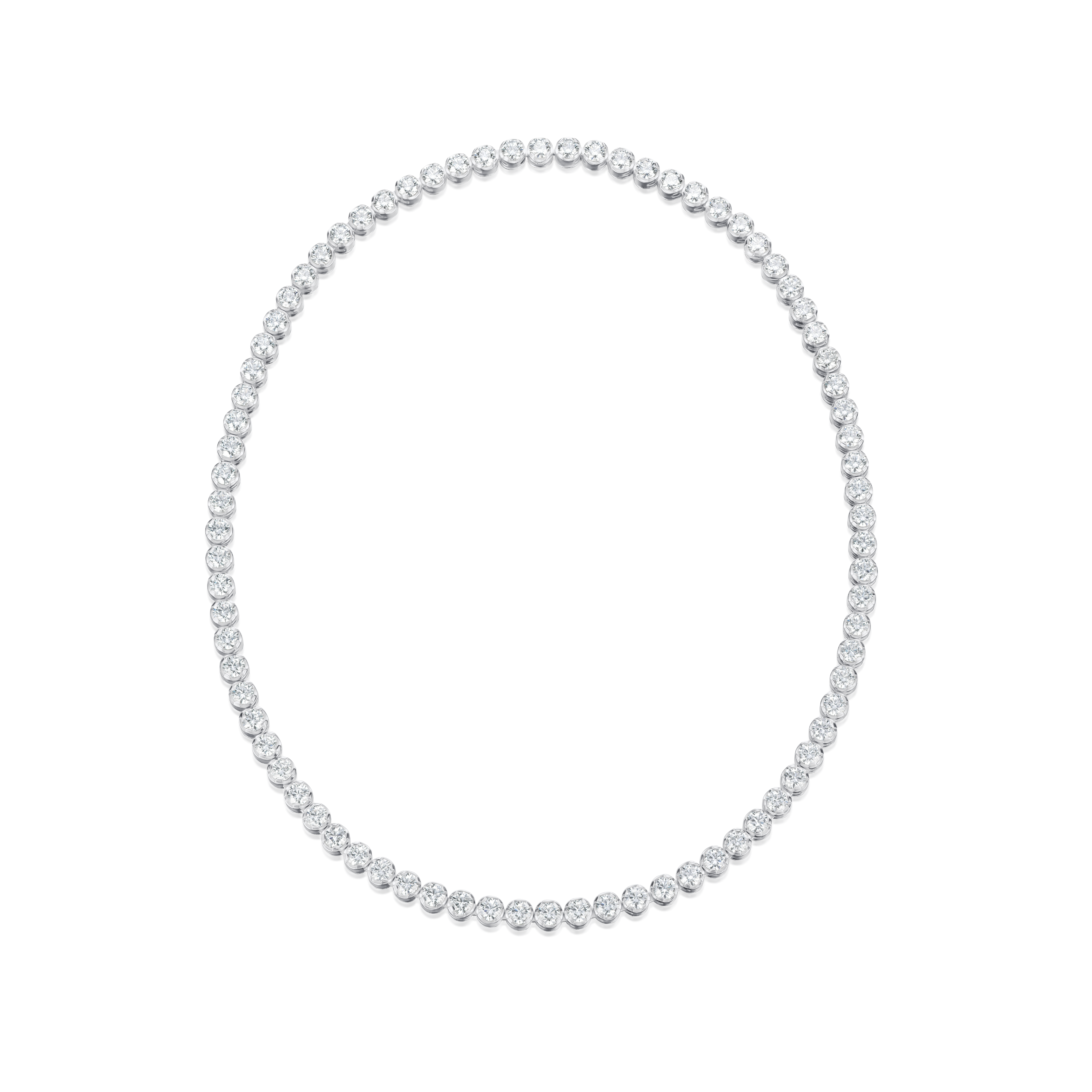 22.50cts Diamond Set Line Necklet – G Collins & Sons