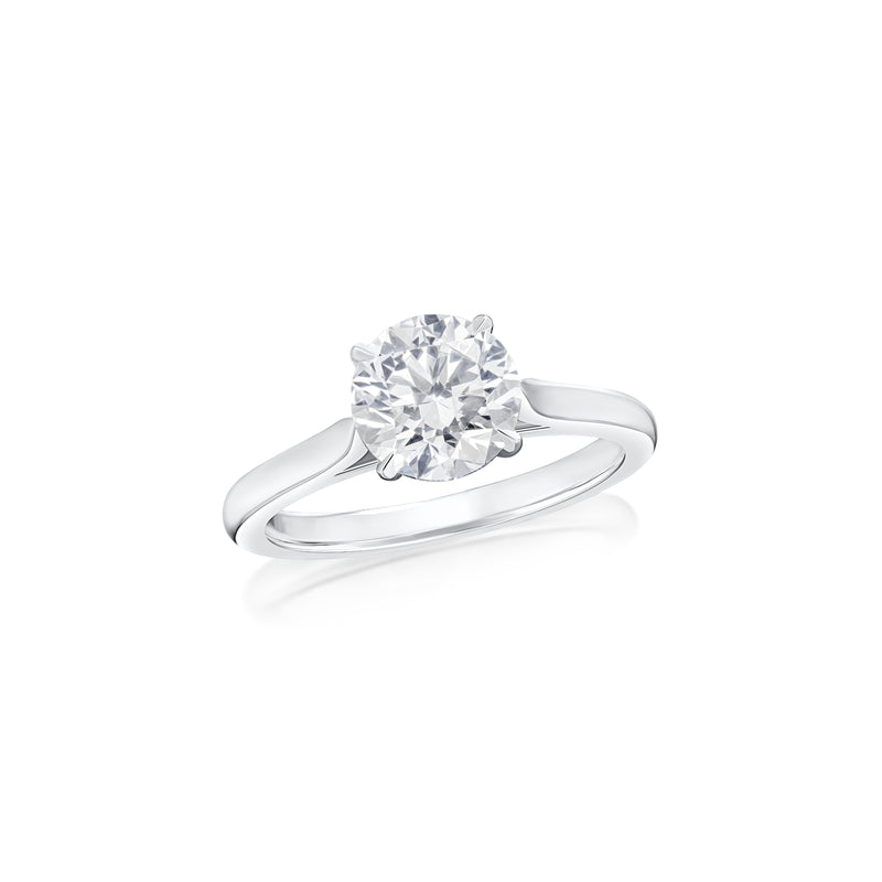 1.70cts Round Brilliant Cut Diamond Solitaire Ring