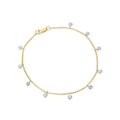 Spectacle-Set Diamond Bracelet